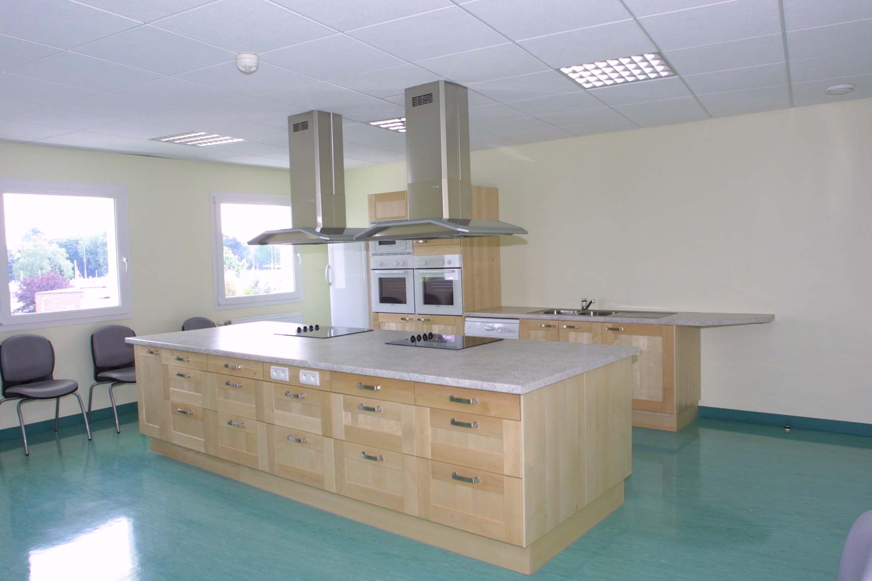 photo de la devanture du centre hospitalier de Saint-Amnd-les-Eaux